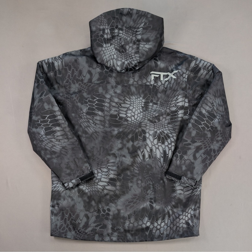 Frogg Toggs FTX Armor 2XL Kryptek Typhon Waterproof Rain Hunting Jacket NWOT - Picture 4 of 16